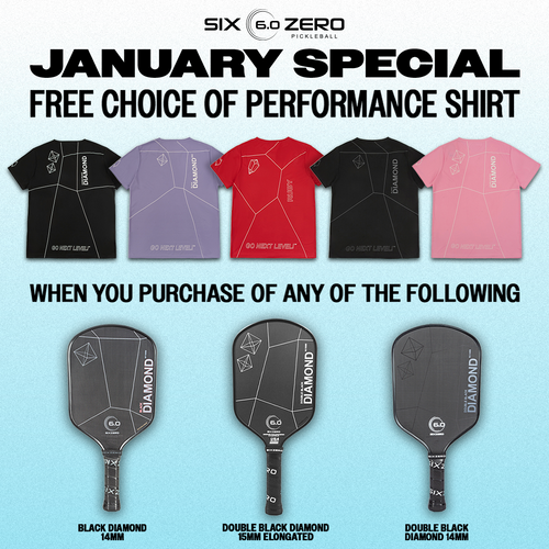 Buy a paddle and get a FREE Six Zero Shirt!