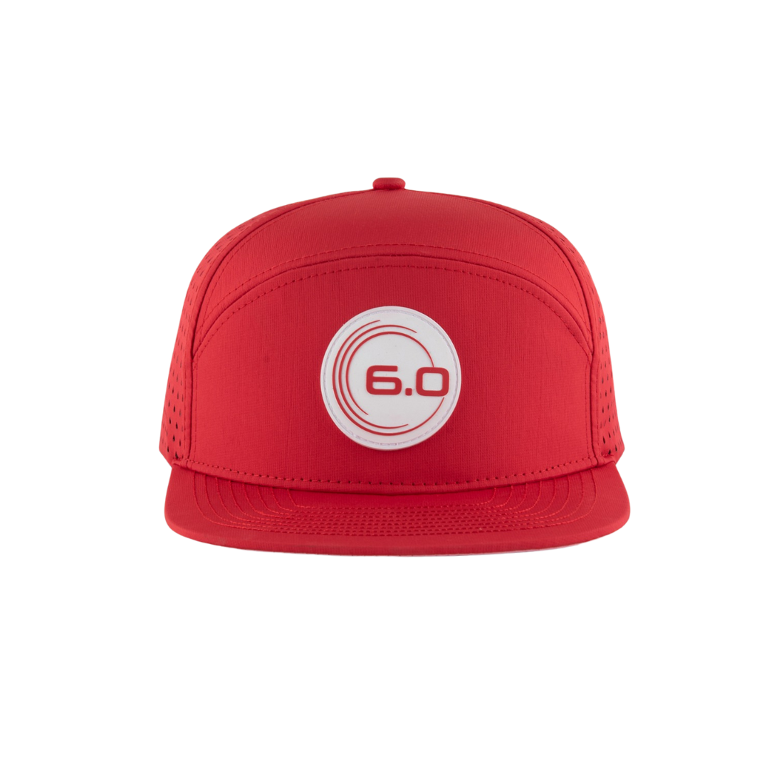 Six Zero Outback SnapBack Ruby Red