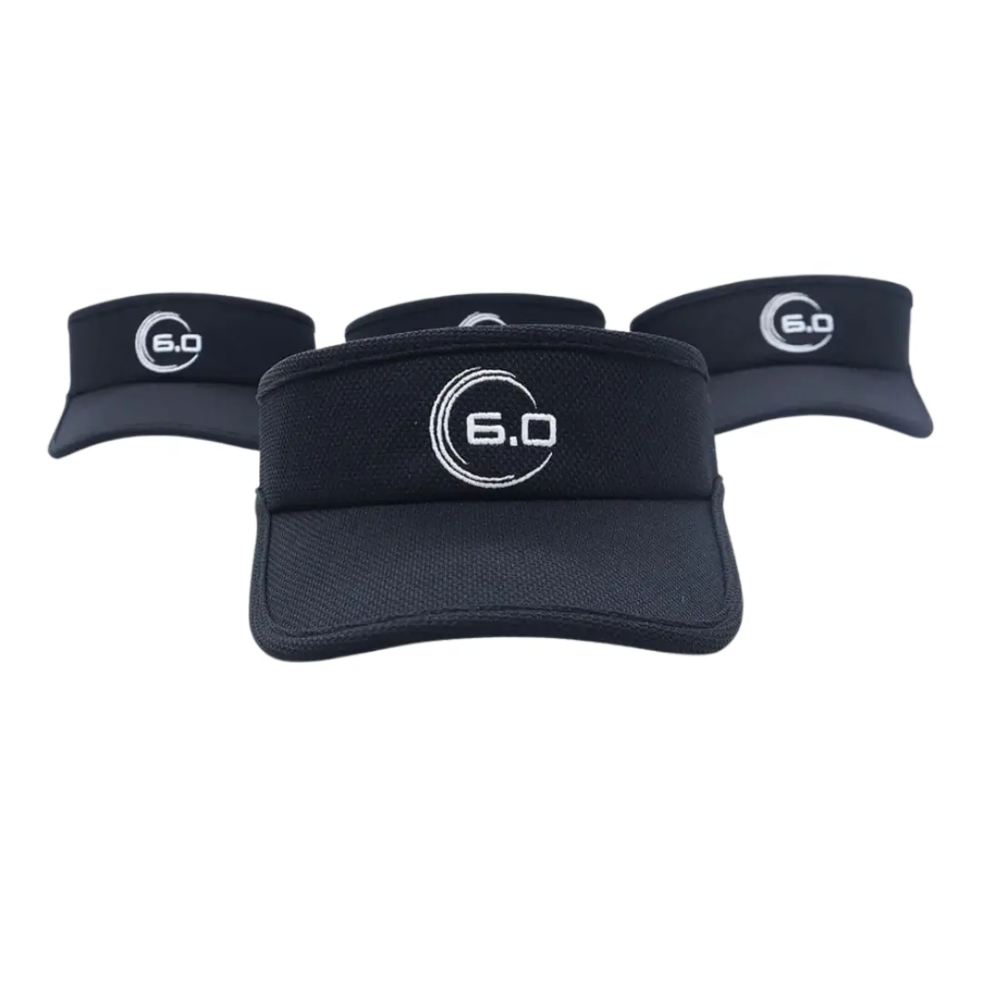 Six Zero Sports Visor Black